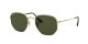 Ray-Ban Hexagonal RB 3548N 001/58 Férfi, Női napszemüveg Ray-Ban Hexagonal RB 3548N 001/58 Férfi, Női napszemüveg