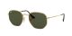 Ray-Ban Hexagonal RB 3548N 001 Férfi, Női napszemüveg