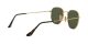Ray-Ban Hexagonal RB 3548N 001 Férfi, Női napszemüveg